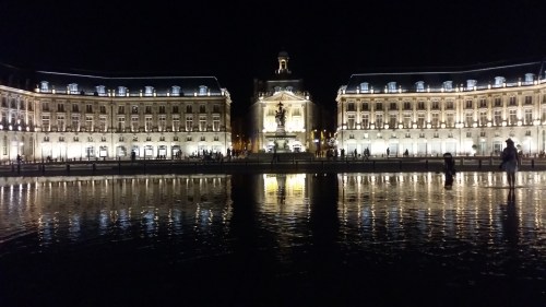 Place de la Bourse at night - Bordeaux, France